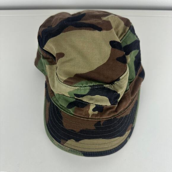Atlas Headwear Military Army Utility Hot Weather Patrol Camouflage Cap Hat 6 7/8 - Picture 2 of 6